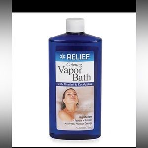 1  Relief Calming Vapor Bath Soak w/ Menthol & Eucalyptus 16 oz Discontinued